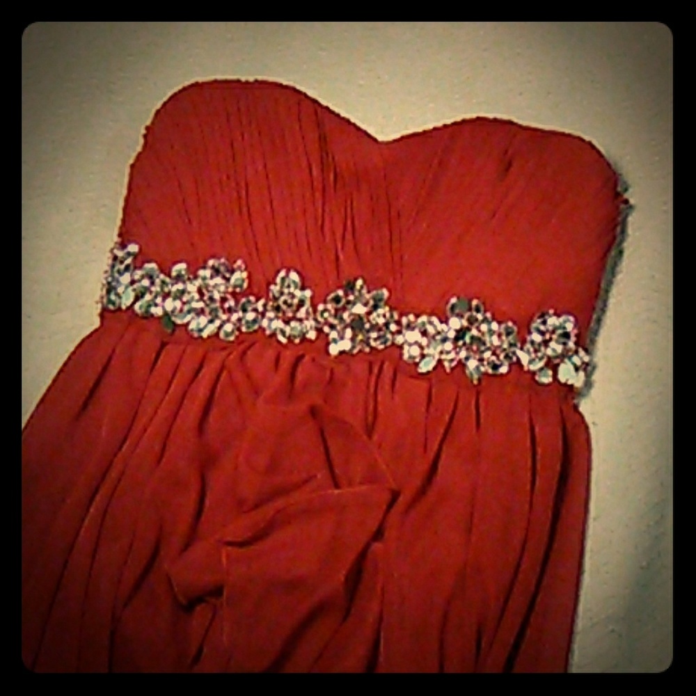 Red Homecoming dress